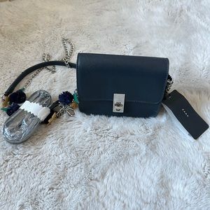 ZARA DK BLUE BAG
